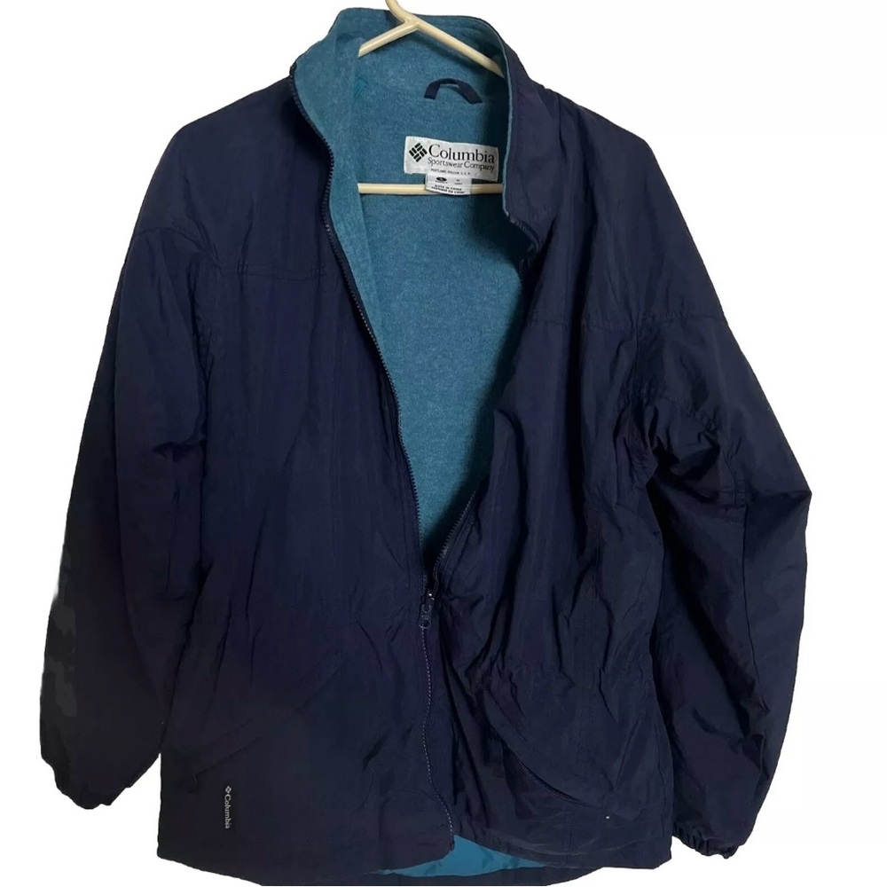 Columbia Blue Fleece Full-Zip Women's Jacket